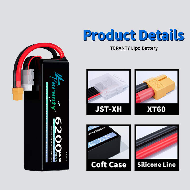 TERANTY 6S 6200mAh Lipo Batter - Rc Hobby Truck recensie en prijs
