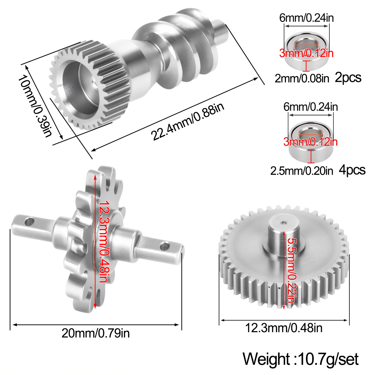 Roestvrijstalen versnellingsba - Rc Hobby Zone recensie en prijs