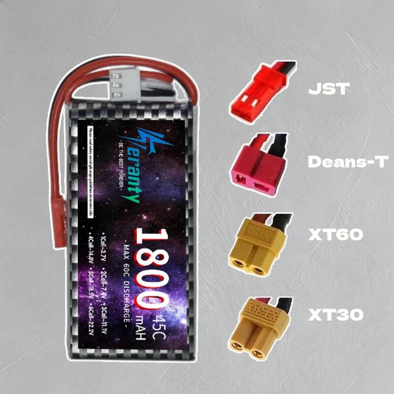 TERANTY 2S 3S 4S 1800mAh Lipo  - Rc Hobby Truck recensie en prijs