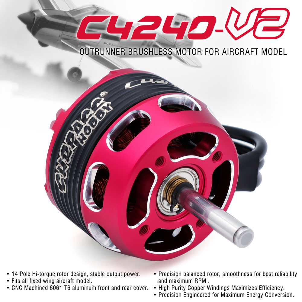 OVERTREFFEN HOBBY C4240 750KV/ - Rc Hobby Online recensie en prijs